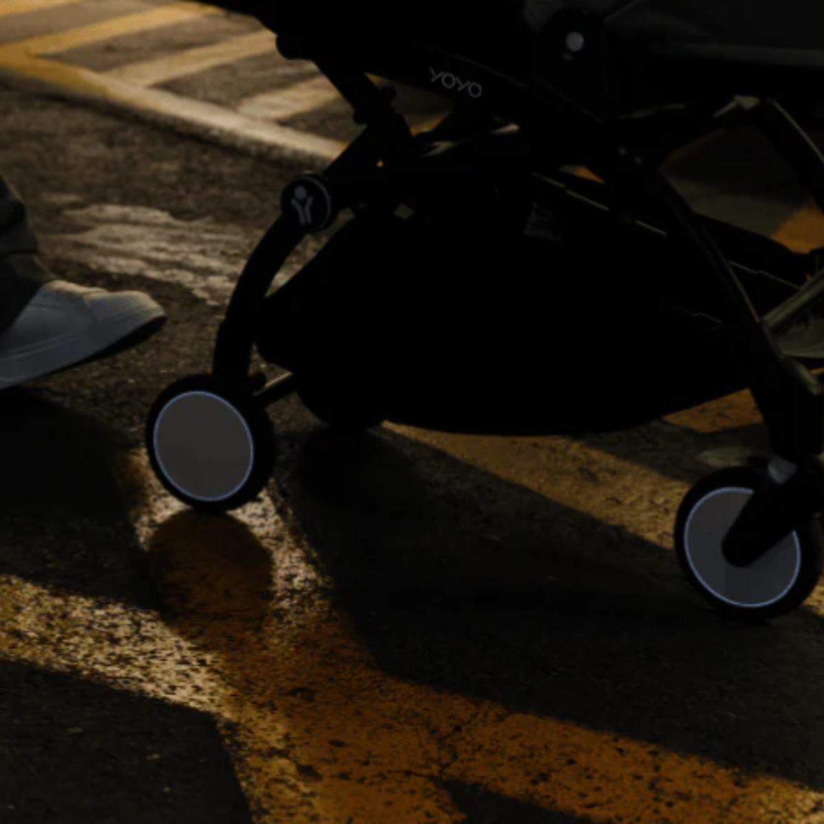 Stokke YOYO3 6+ Riviera Limited Edition Ultra-Compact Stroller - Capri/Black Frame - Smooth & Comfortable Ride